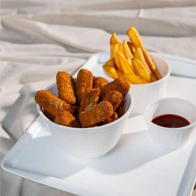 Cumbuca Uno Coza 450ml Plástica Branca Bowl Tigela Multiuso Porções Cozinha