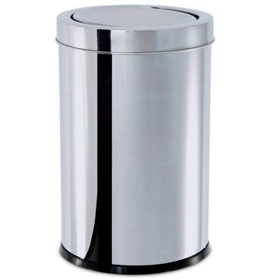 Lixeira 3032/206 Tampa Basculante 7,8 Litros Brinox Inox