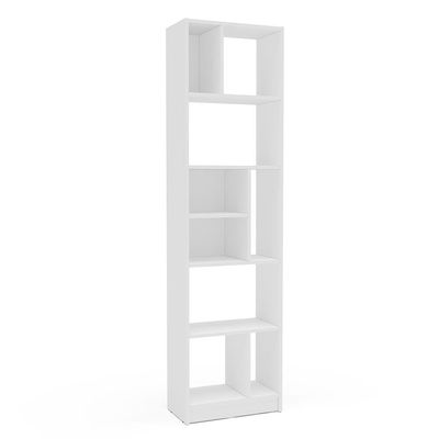 Estante de Livros Politorno Piratini Alta 9 Prateleiras 178cm Branco