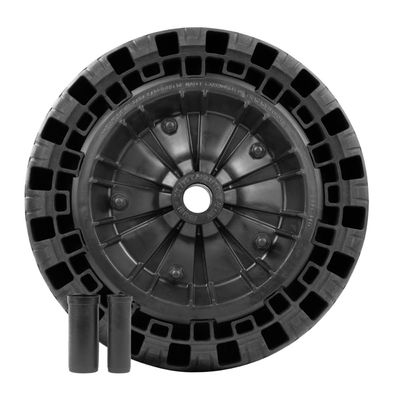 Pneu Maciço Ø 320 x 75 mm Tramontina com Roda Plástica Universal para Carrinho de Mão
