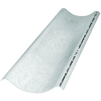 Telha Onda 50 8mm 4,10x0,60 - 234084105 - Brasilit Telha Onda 50 8mm 4,10x0,60m Crfs