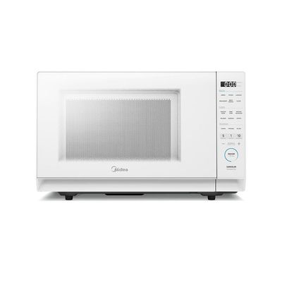 Forno Micro-ondas Midea MasterCook MHP35B 35L MasterClean 10 Níveis de Potência Branco / Bivolt