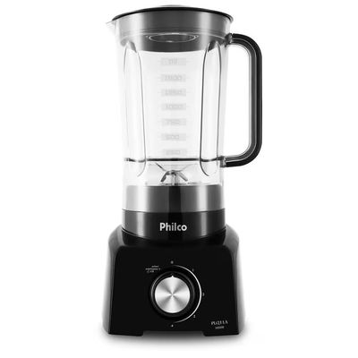 Liquidificador PLQ11A 1050W 2,7L 4 Vel. Tritura Gelo Philco Preto / 110V