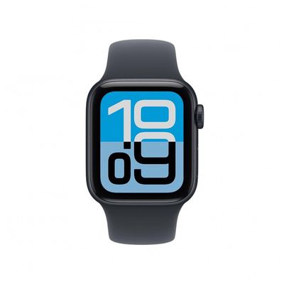 Apple Watch SE 3 GPS 40mm Pulseira Esportiva P/M Meia-Noite Preto / Bivolt