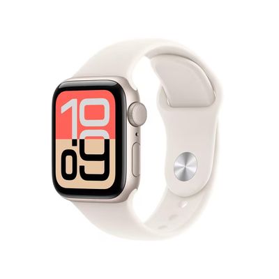 Apple Watch SE 3 GPS 44mm Pulseira Esportiva M/G Estelar