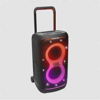 Caixa de Som JBL PartyBox 520 400W Bluetooth Bateria 15h Luzes Preto / Bivolt