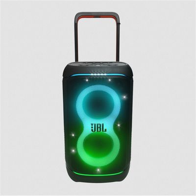 Caixa de Som JBL PartyBox 520 400W Bluetooth Bateria 15h Luzes Preto / Bivolt