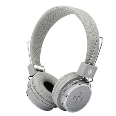Fone Ouvido B05 Headphone Radio Fm  Bluetooth Sem Fio Cinza