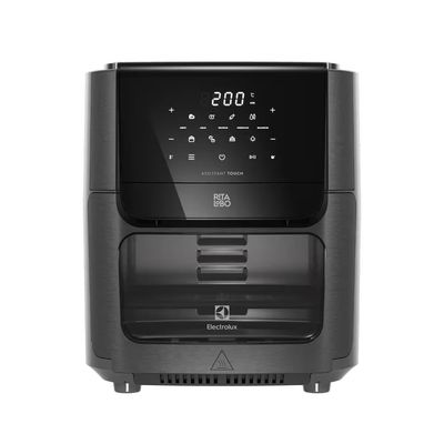 Fritadeira Air Fryer Oven Electrolux EAF85 Experience Rita Lobo 12L 5 em 1 Grafite / 110V