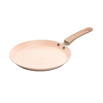 Tapioqueira Granito Chef 22cm Alumínio Cerâmico Antiaderente Indução Bege Lyor Bege