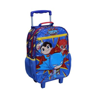 MOCHILA DE RODINHA CONTAINER EASY DC SUPER FRIENDS DERMIWIL