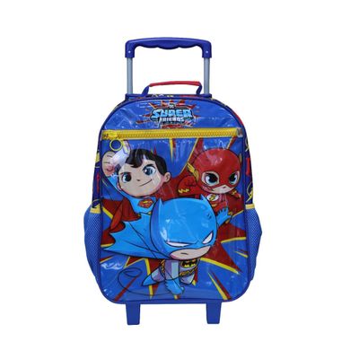 MOCHILA DE RODINHA CONTAINER EASY DC SUPER FRIENDS DERMIWIL
