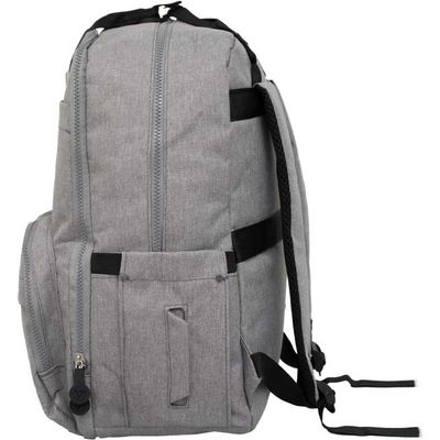 MOCHILA MATERNIDADE POLIESTER CINZA YINS