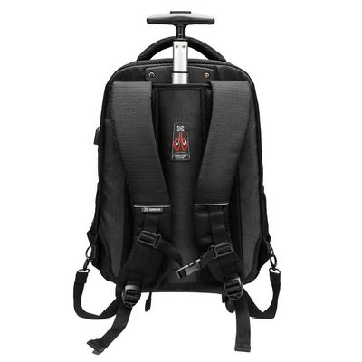 MOCHILA DE RODINHA COM ALCA EXECUTIVA NOTE PRETO XERYUS