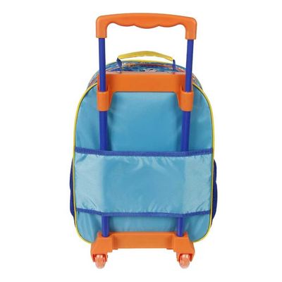 MOCHILA DE RODINHA + SQUEEZE UM CAOZINHO GENIAL l DERMIWIL