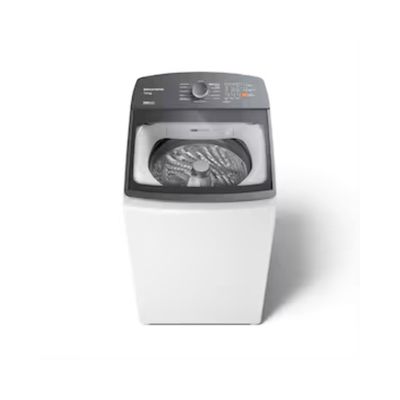 Maquina de Lavar Brastemp BWF14AB 14kg Smart Sensor Ciclo Tira Mancha Cesto Inox Branco / 110V