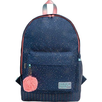 MOCHILA ACADEMIE DOTS FRASE TILIBRA