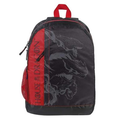 MOCHILA G HOUSE OF THE DRAGON BLACK RED DERMIWIL