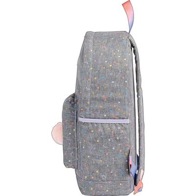 MOCHILA ACADEMIE DOTS CINZA TILIBRA