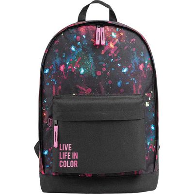 MOCHILA ACADEMIE SPLASHES PRETO TILIBRA