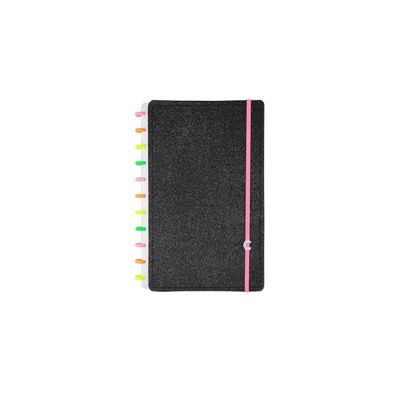 CADERNO MEDIO BLACK ECOLOGICO CADERNO INTELIGENTE