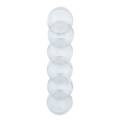 DISCOS E ELASTICO G 31MM TRANSPARENTE CADERNO INTELIGENTE
