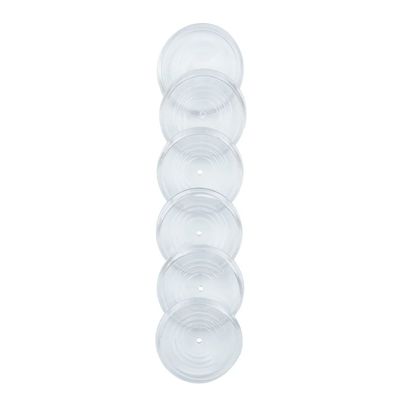 DISCOS E ELASTICO G 31MM TRANSPARENTE CADERNO INTELIGENTE