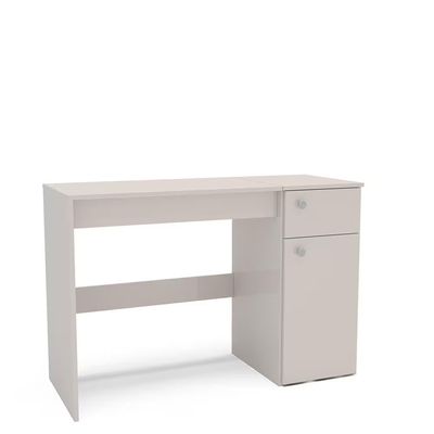 Penteadeira Iracema Espelho RecolhÍvel  Compacta MDP Pintura UV Politorno Off White