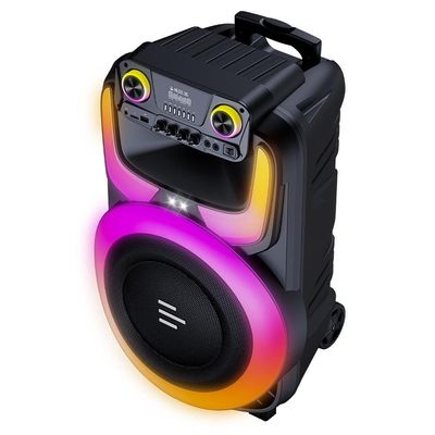 Caixa de Som Multilaser Pulse Burst 2 600W Bluetooth Rádio FM Preto