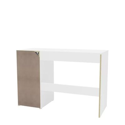 Penteadeira Politorno Iracema Espelho RecolhÍvel  Compacta MDP Pintura UV Branco
