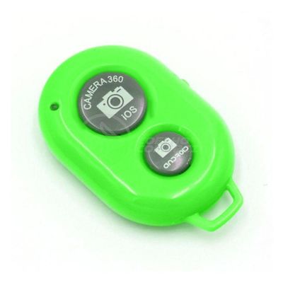 Controle Remoto Disparador De Fotos Bluetooth Selfie - Verde