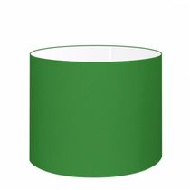Cúpula Abajur Cilíndrica Cp-7017 ø40x21cm Verde Folha