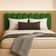 Cabeceira Nuvem Suede Queen Size Com 8 Placas Macias 60x20cm Verde