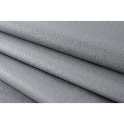 Cabeceira Casal Curva Luxo 140x60 Courino Cinza - Tachas Fumê