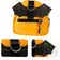 Mochila Coleira Peitoral Para Pet Personagem Morcego Laranja