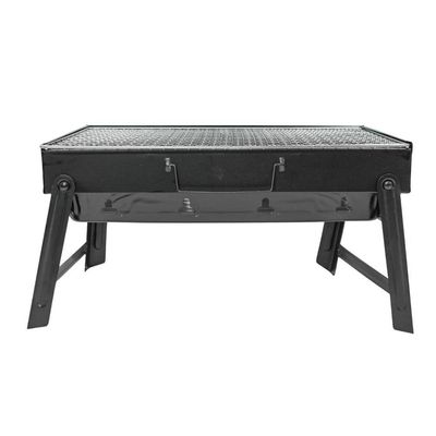 Mini Churrasqueira Portatil Dobravel Para Apartamento Camping Maleta Churrasco 44x29cm