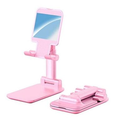 Suporte Retrátil Ajustável Para Celular Tablet Ipad Verde