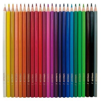 Lápis De Cor Sextavado 4449 24 Cores - Leo&leo