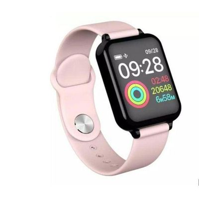 Relógio B57 Smartwatch Monitor Cardíaco Ios Rosa