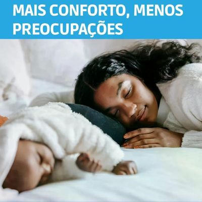 Capa Impermeável Para Colchão De Berço Confortável Anti Xixi Branco