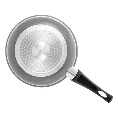 Frigideira Antiaderente Lyor Chef 24cm Granito Cerâmico Indução Cinza