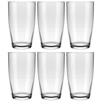 Conjunto de Copos Nadir Prosa 300 ml 6 Peças Transparente