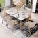 Cadeira de Jantar e Estar Living Estofada Nadja L02 Linho Bege - Lyam Decor