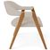 Cadeira de Jantar e Estar Living Estofada Nadja L02 Linho Bege - Lyam Decor