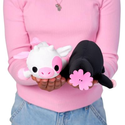 Pelúcia Hug-A-Lumps Baby 0,23kg - Vaca Clover
