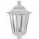 Poste de Jardim Luminária Externa Colonial 1,71m Branco Retrô Iluminação E27 Grego Dital