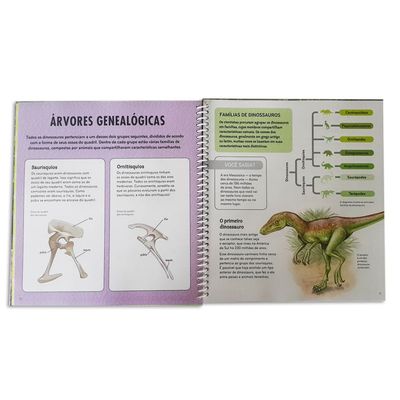 Livro Dinossauros - Catapulta