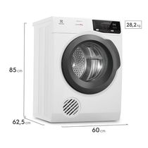 Secadora de Roupas Electrolux 12Kg Branca Premium Care com Autosense (SFP12)