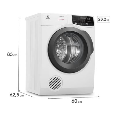Secadora de Roupas Electrolux 12Kg Branca Premium Care com Autosense (SFP12) 220V