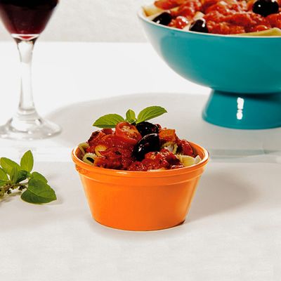 Ramequim Cheff 90ml Laranja em Polipropileno